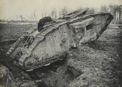 Photograph of British tank, 1918 by English Photographer
